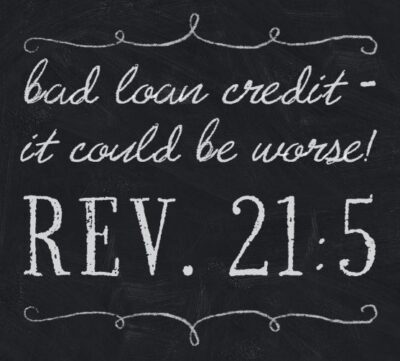 Loans With Bad Credit